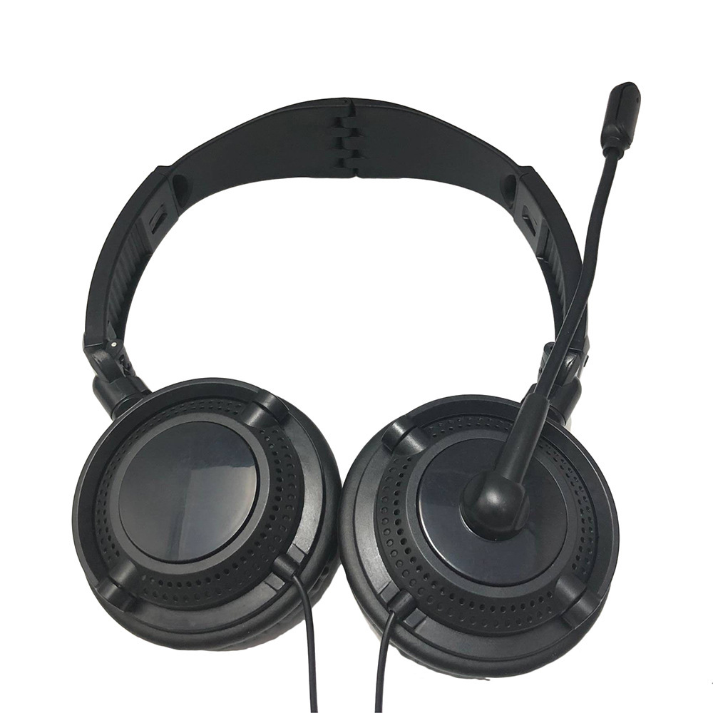 retevis对讲电话机耳机线电竞游戏折叠大头戴式抗噪带vox声控耳麦