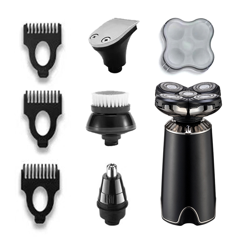 Shaving Head Artifact Self-Scraping Men's Special Shaver Five-Blade Multi-Function Electric Shaver Scraping Head Machine