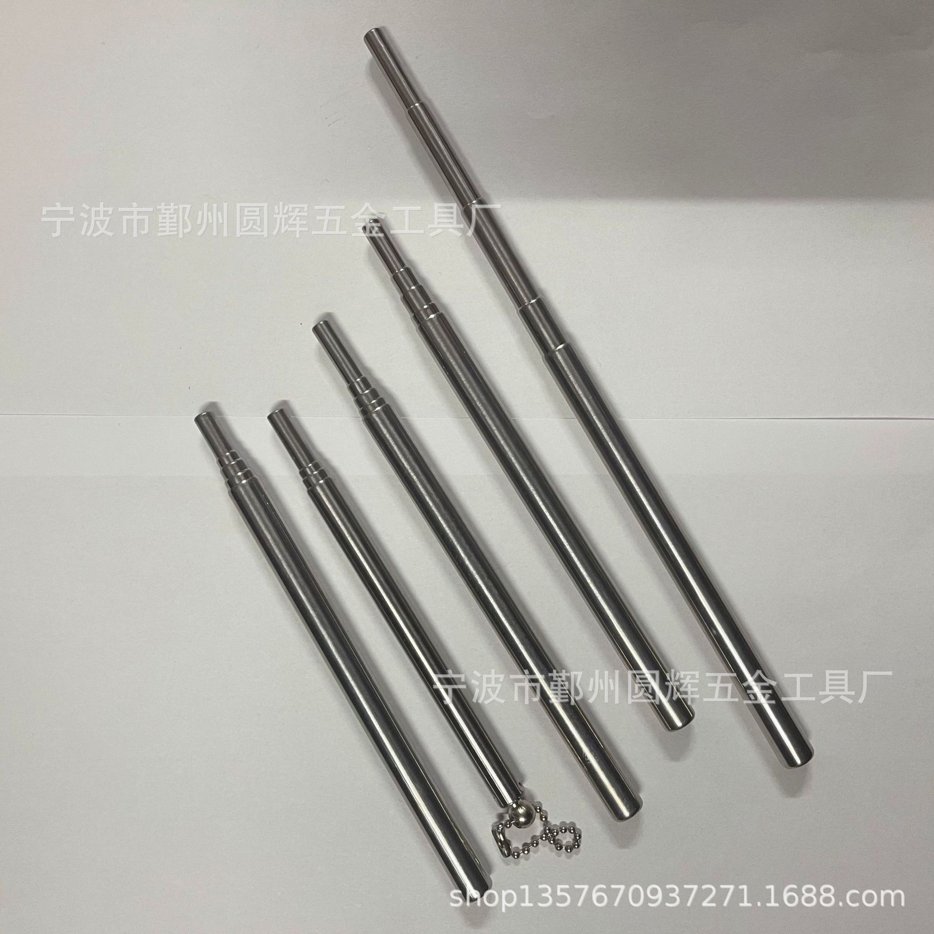 厂家专业生产多规格天线杆 伸缩201不锈钢杆来样图纸产品加工设计
