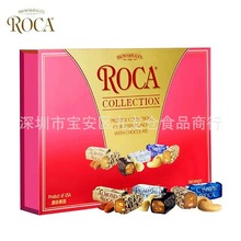 美国进口Almond roca乐家精选巧克力味杏仁糖混合味糖果礼盒375g