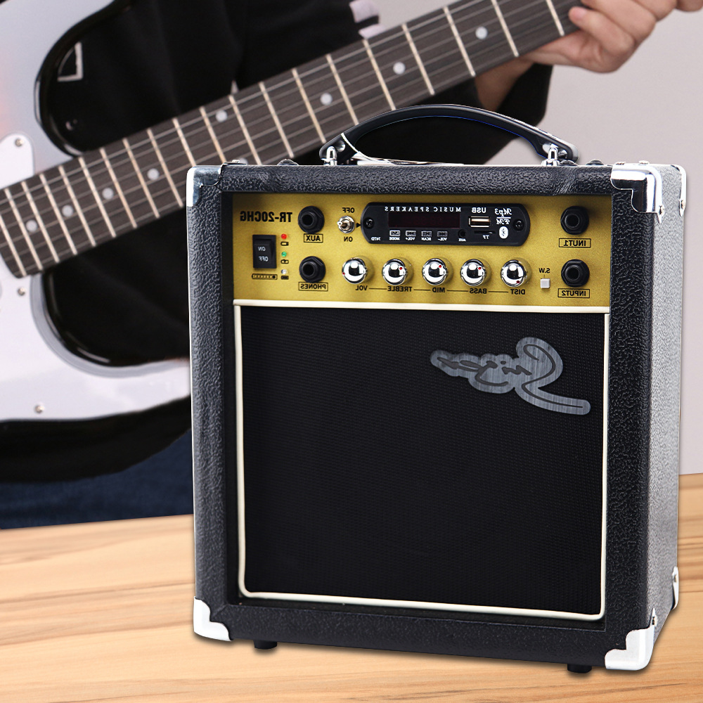 厂家直销 蓝牙吉他音箱 充电电吉他音箱 便携式音箱 可配牌定制