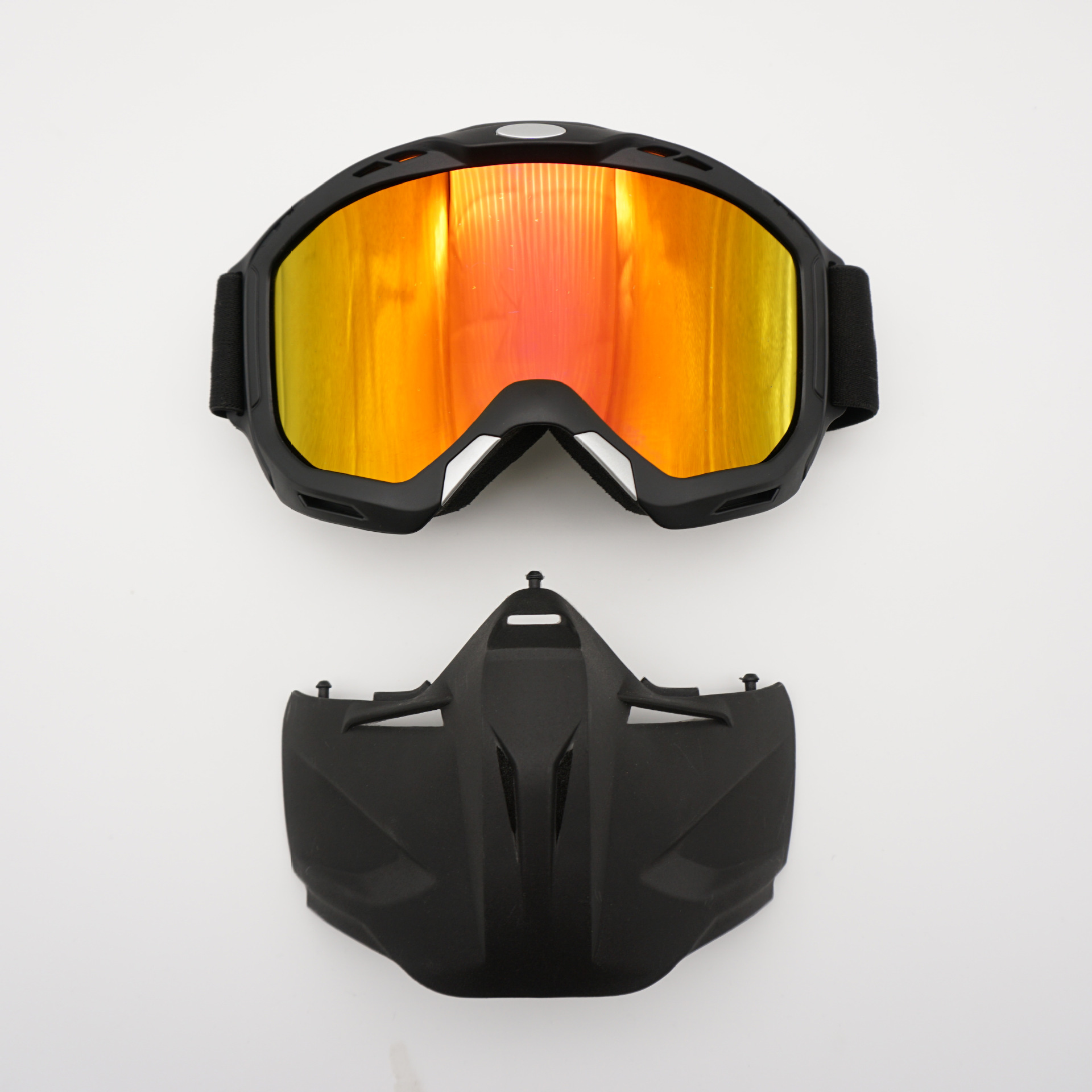 复古哈雷头盔风镜面罩护目镜越野摩托车飞行员防风眼镜688风镜