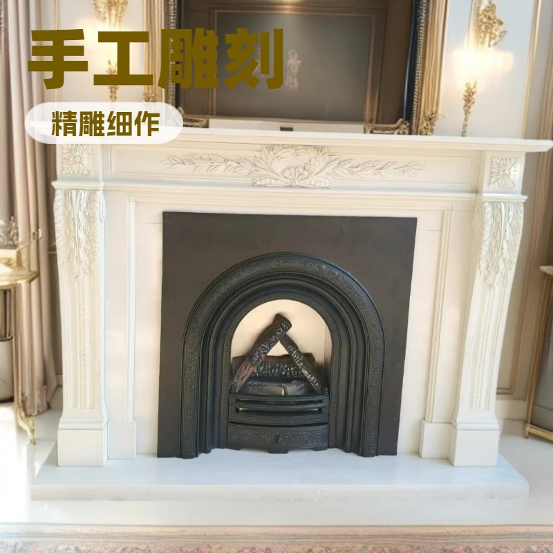 专业定制大理石壁炉人造石壁炉欧式壁炉