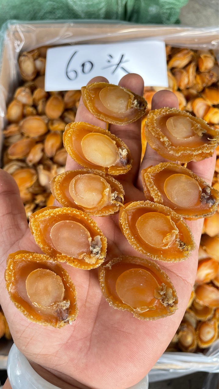 干鲍鱼 淡干大号中号 北海海产品干货 50头69头80头90头500g 特产