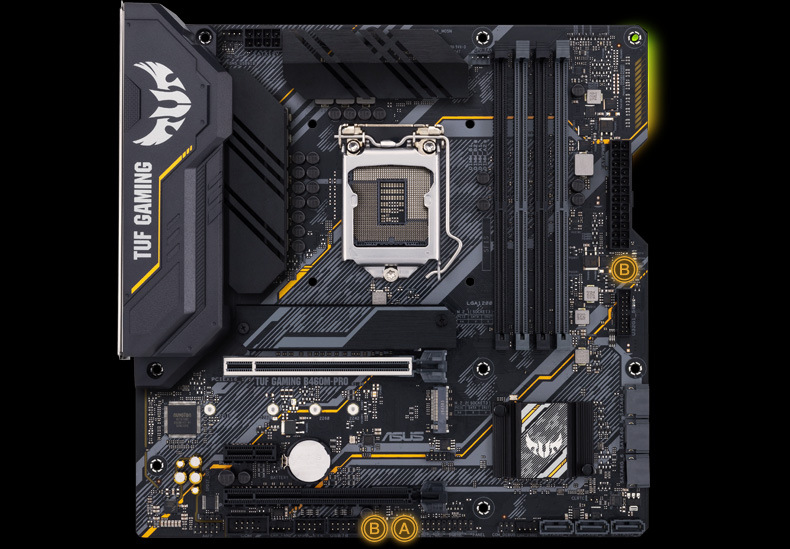 适用于电竞 华硕tuf gaming b460m-pro 重炮手主板 支持 cpu10500