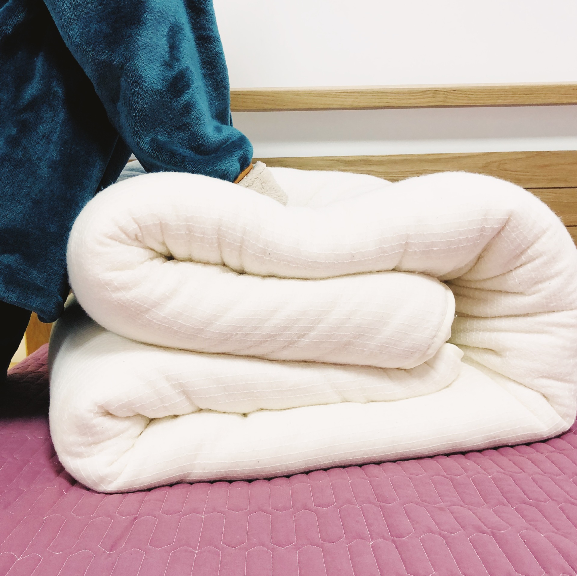 定制任意尺寸重量规格新疆棉花被芯床垫褥子加厚保暖双人单人被