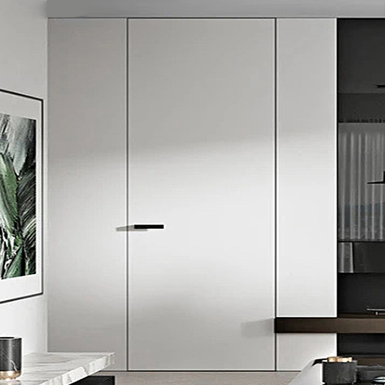 定做无框窄边甲级单开暗藏门 家用极简轻奢卧室房间书房隐形门