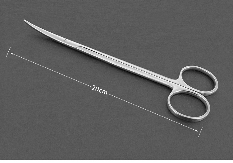 不锈钢鼻综合剪刀r圆头组织剪剥离钝剪鼻腔外科手术工具美容整形