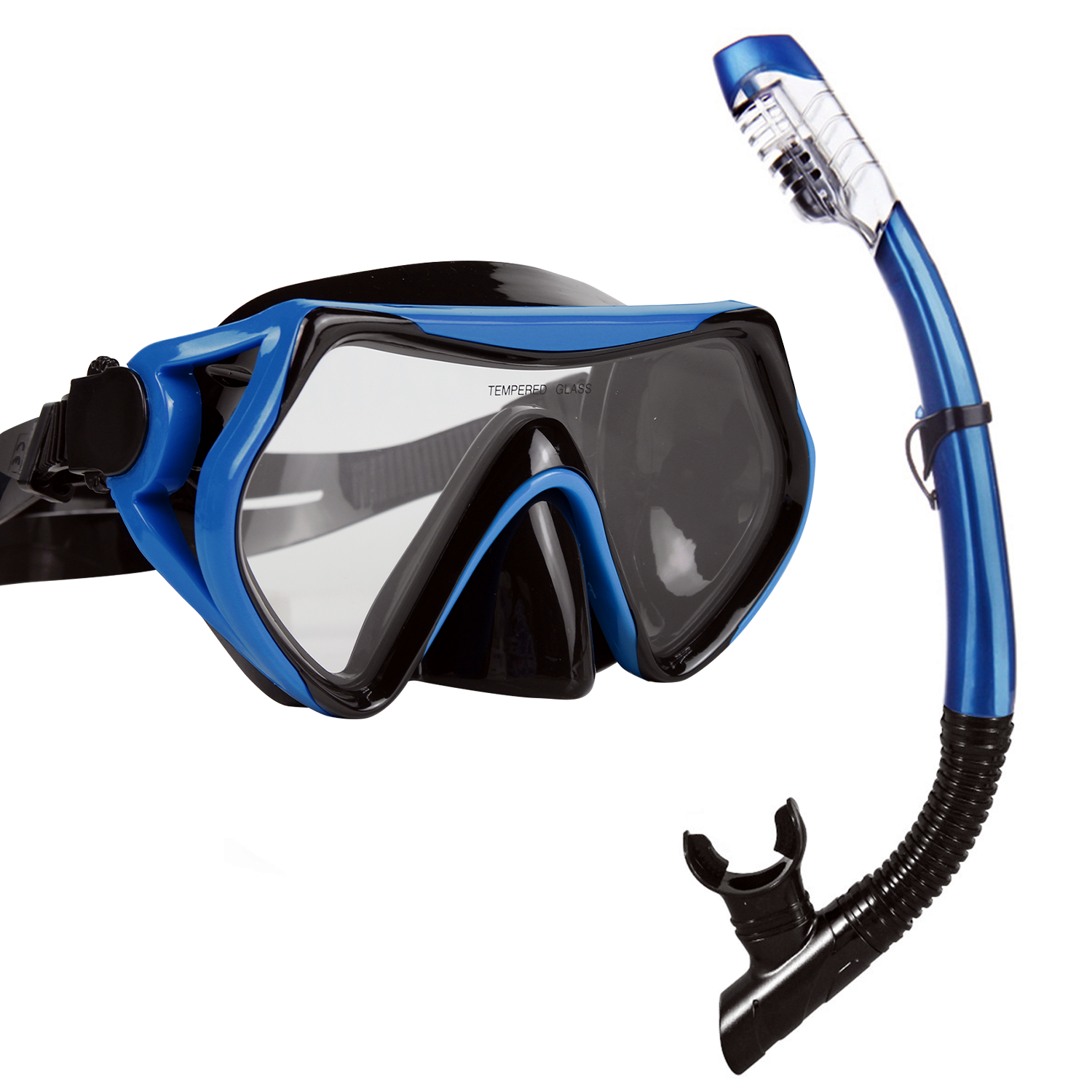 浮潜装备潜水面镜全干式呼吸管套装高清成人男女浮潜套装防水游泳