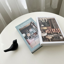 北欧简约假书家居风仿真书设计师室内杂志软装饰书茶几咖啡桌摆件