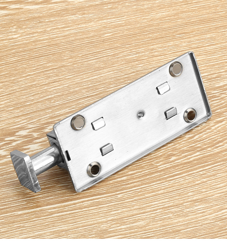 加厚不锈钢自动弹簧插销锁扣门锁门闩卫生间门栓门扣木门防盗门销