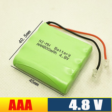 Ni-MH AAA800mAh 4.8V镍氢子母无绳电话机充电电池组