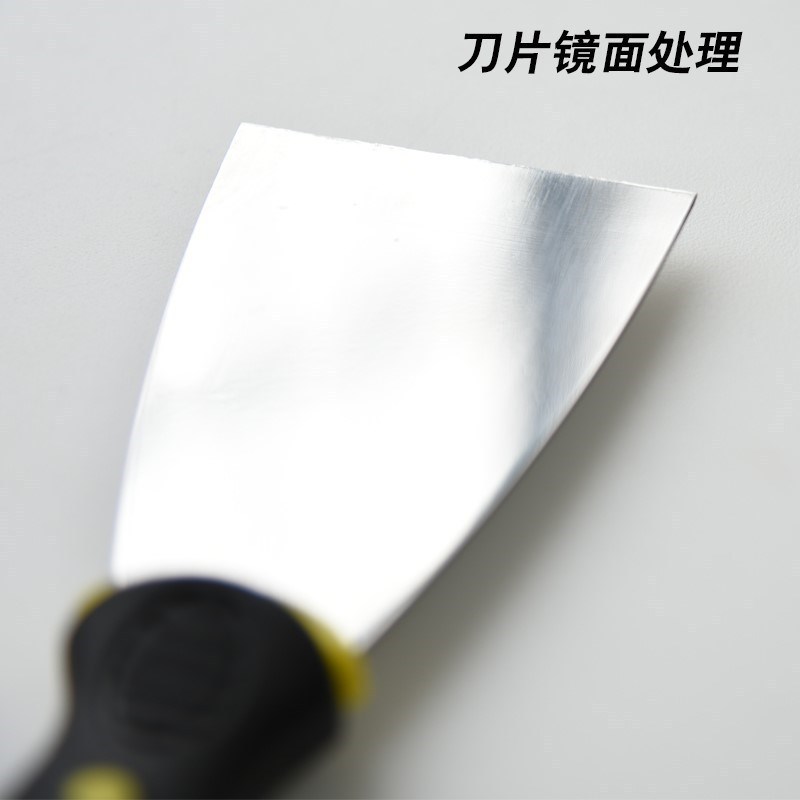 装修大白三角刮刀颜料钳工铁铲老式腻子便捷抹泥刀新家玻璃刮水泥