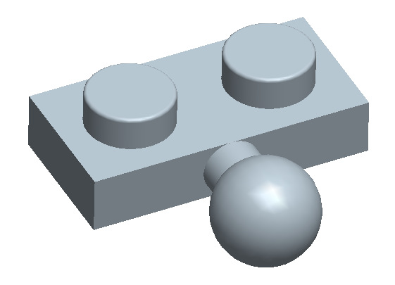 兼容乐高14417国产科技教育积木零件小关节连接件