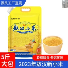 2023新小米 5斤内蒙敖汉小米黄小米煮粥煮饭营养健康小米金黄谷米