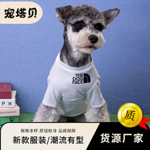 猫咪衣服狗狗衣服居家防掉毛潮流短袖批发小型犬猫咪新款狗狗服装