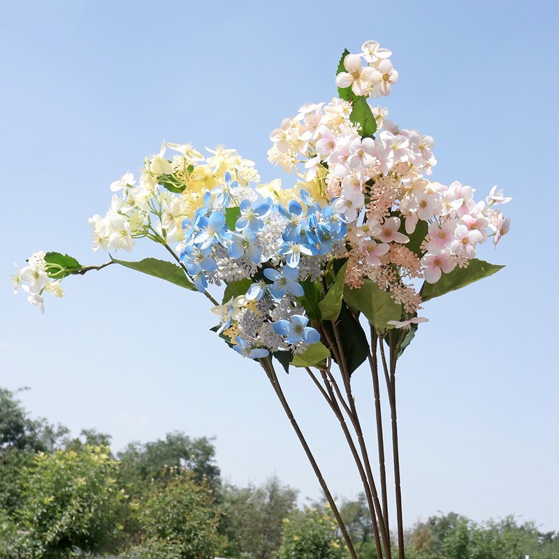 仿真仙子紫阳绣球花 仿真花假花 家居摆放摄影婚庆装饰花艺花卉