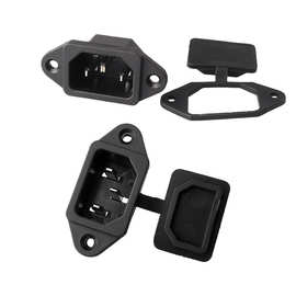 电动车充电口保护盖电瓶车方孔座充电口防尘塞插座防水防尘配件