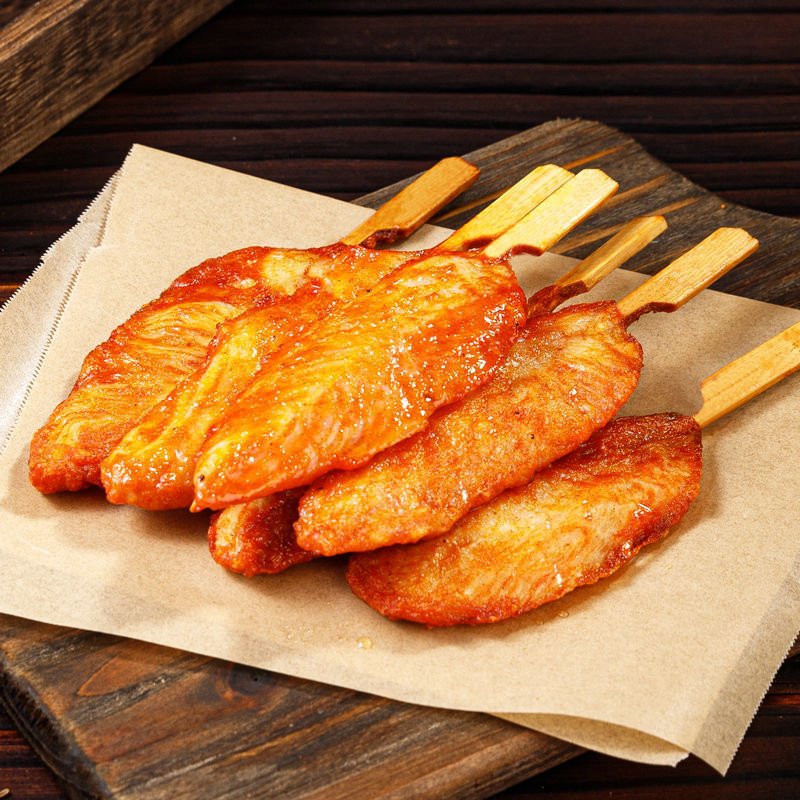 鸡柳半成品批发骨肉相连烧烤食材材料软脆骨冷冻撸串大炸串川香