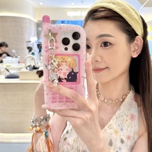 苹果14promax大哥大13pro美少女电话机iPhone15/16pro手机壳适用
