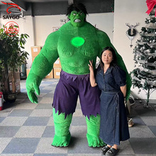 Hulk 绿巨人浩克充气人偶服装复仇者联盟玩偶服人穿的卡通人偶衣