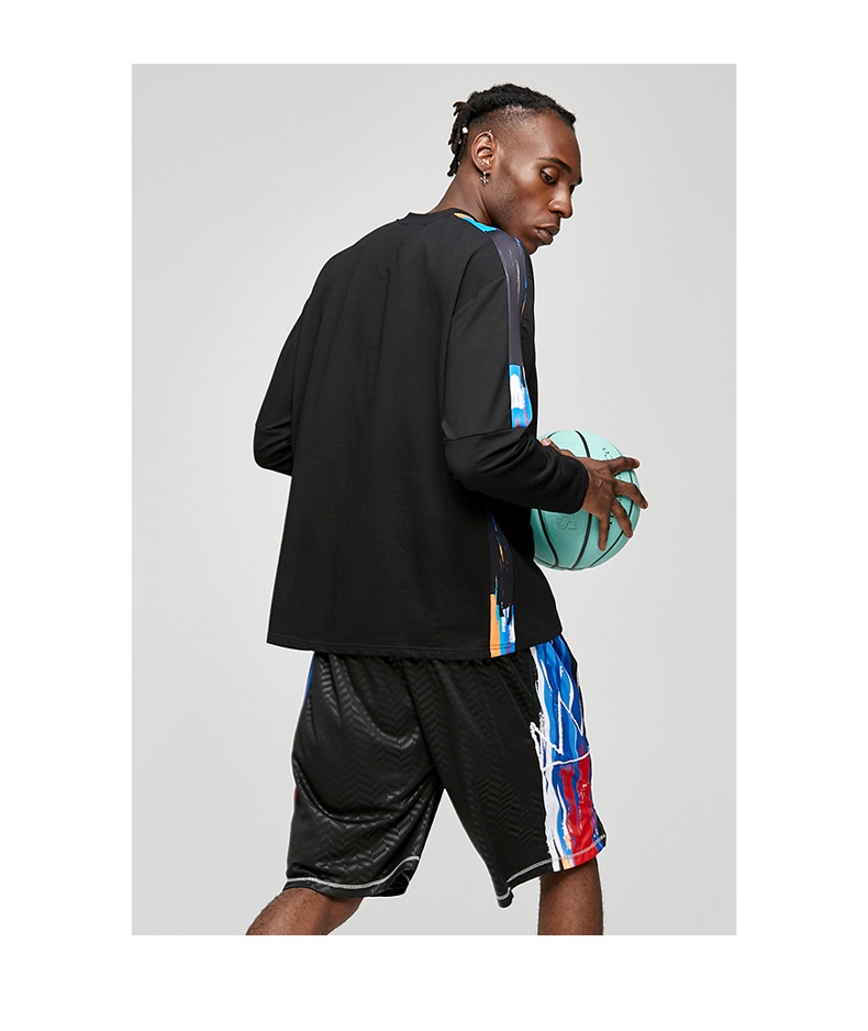 篮网队美式篮球外套男秋季欧文哈登杜兰特热身出场训练服运动夹克