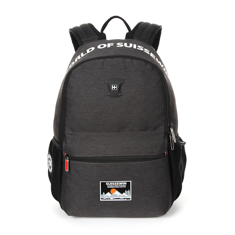 suissewin瑞士军刀休闲双肩背包男女通用中学生电脑书包sn9351双