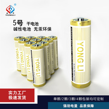 5号 碱性电池 aa 五号电池 遥控器电池玩具电器电池 厂家电池批发