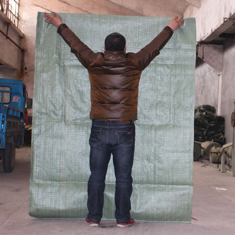 灰黄色加厚大编织袋大号编织袋蛇皮袋批发大袋子