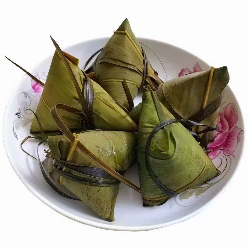 原味客家碱水粽江西特产糯米粽小吃美食粽子个个个糕点点心传统糕