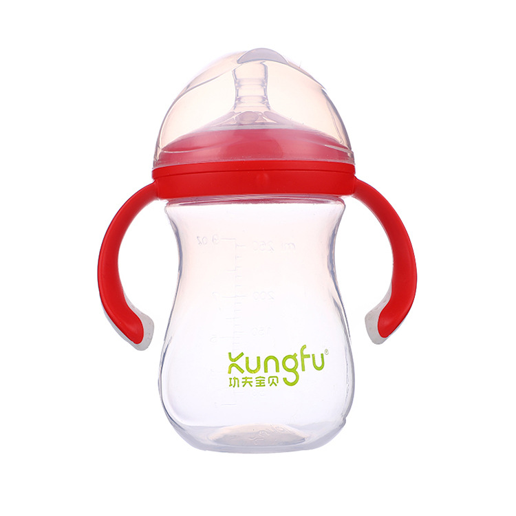 Food Grade Pp Wide Mouth Feeding Bottle Newborn Choke Proof Anti-Flatulence Feeding Bottle Baby Drinking Water Feeding Bottle Factory Wholesale