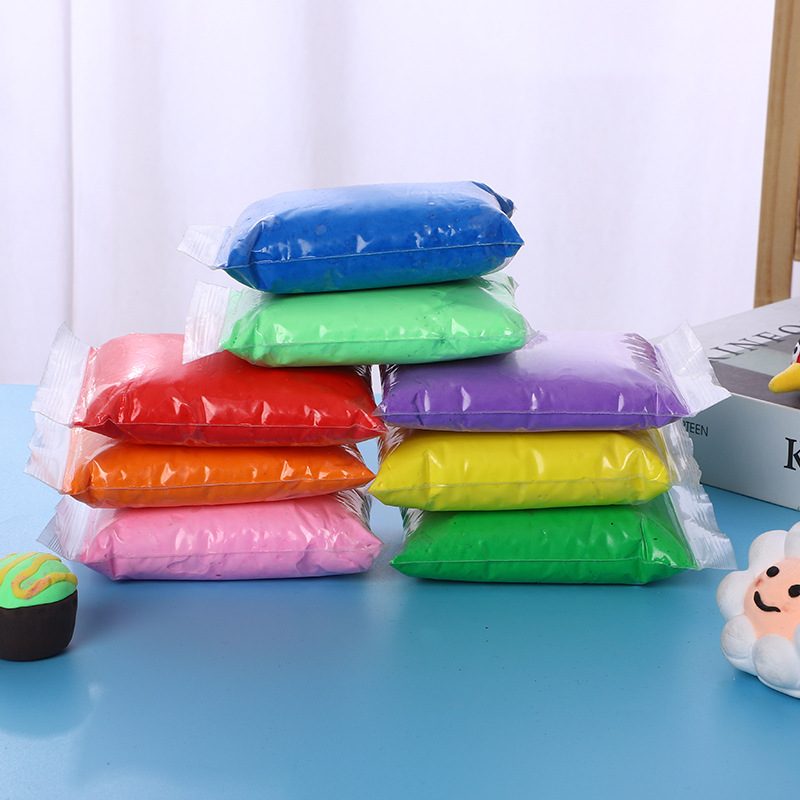 超轻粘土50g太空泥儿童手工玩具泥超轻黏土500g批发幼儿动手开发