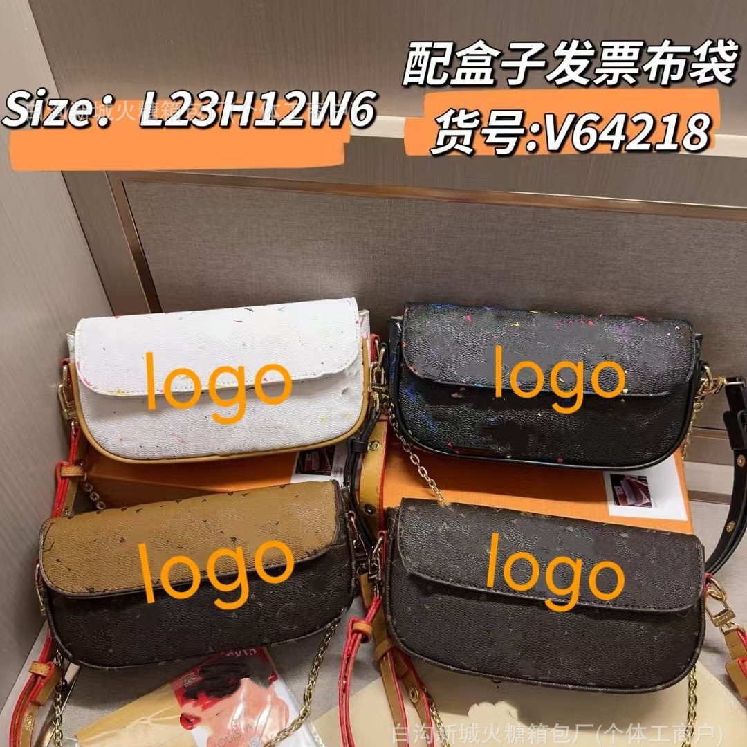 2025跨境外贸驴家大牌包包斜挎潮百搭气质时尚洋气女大容量斜挎包