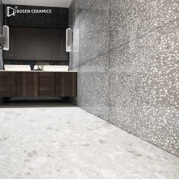 清仓水磨石瓷砖客餐厅室内外灰色墙地砖酒店服装店连锁工程防滑砖