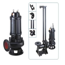 工地污水泵排污泵80WQ40-13-3耐腐蚀污水泵无堵塞可配控制柜浮球