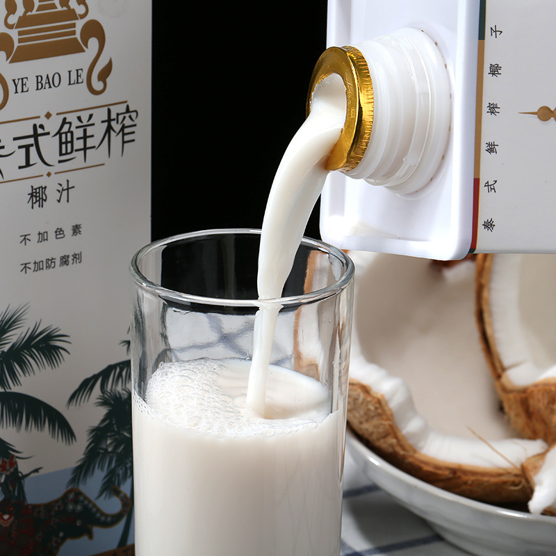 第二件半价泰式鲜榨椰汁泰式椰子汁植物蛋白饮料礼盒水食品酒水果