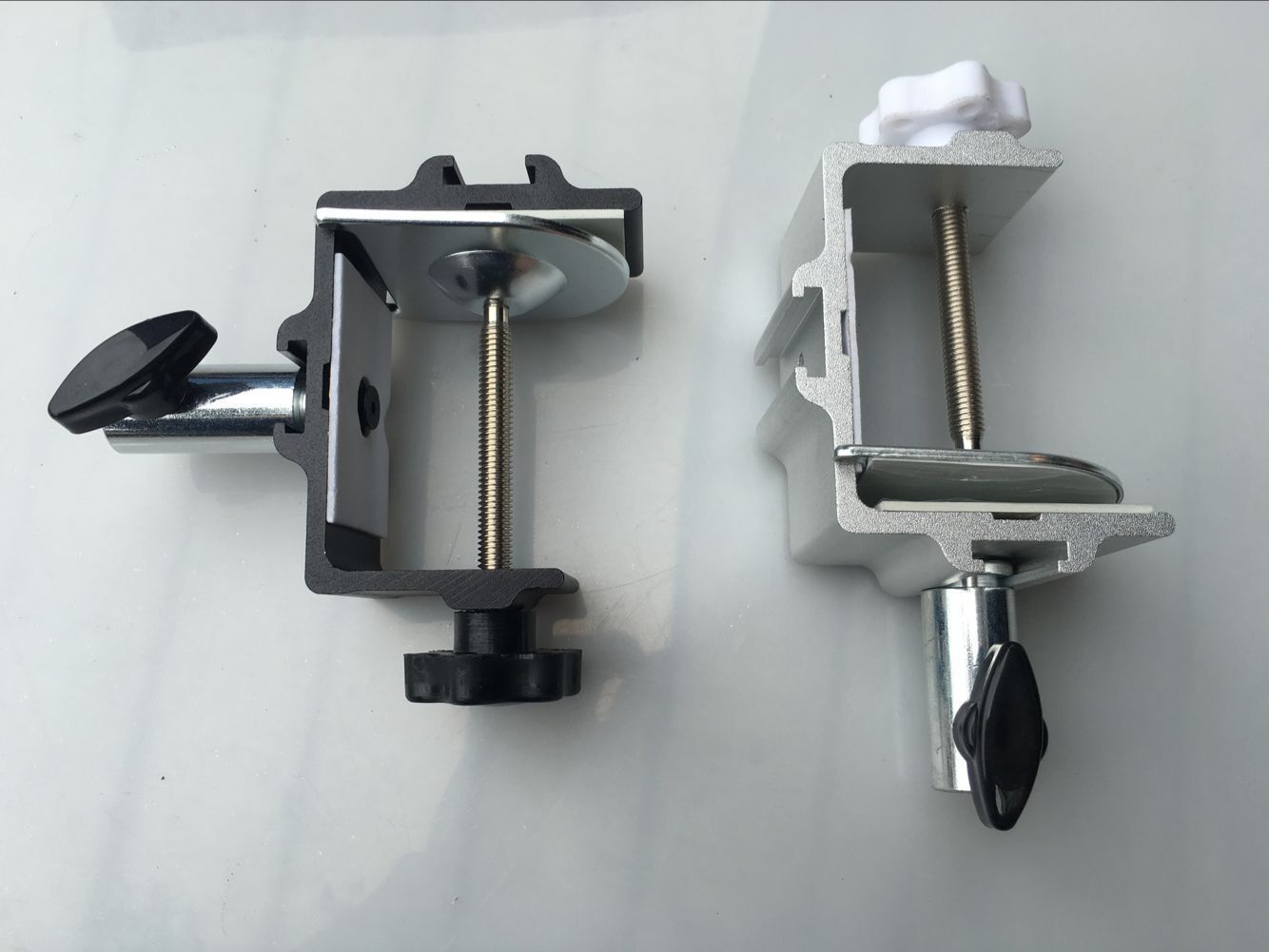 拉铝工字夹 新款平板悬臂支架横竖两面可用固定底座平板电脑配件