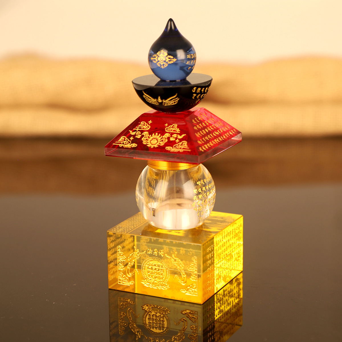 小号舍利塔水晶佛塔宝箧印陀罗尼塔装藏舍利子甘露丸小瓶-阿里巴巴