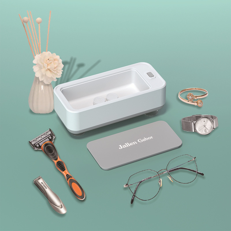 Cross-Border New Household Portable Ultrasonic Cleaning Machine Glasses Cleaner Jewelly Watch Cleaner