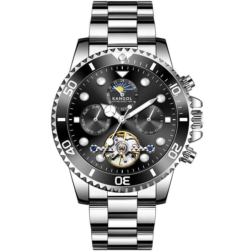 英国品牌坎戈尔袋鼠kangol全自动机械表男士手表学生防水-k108