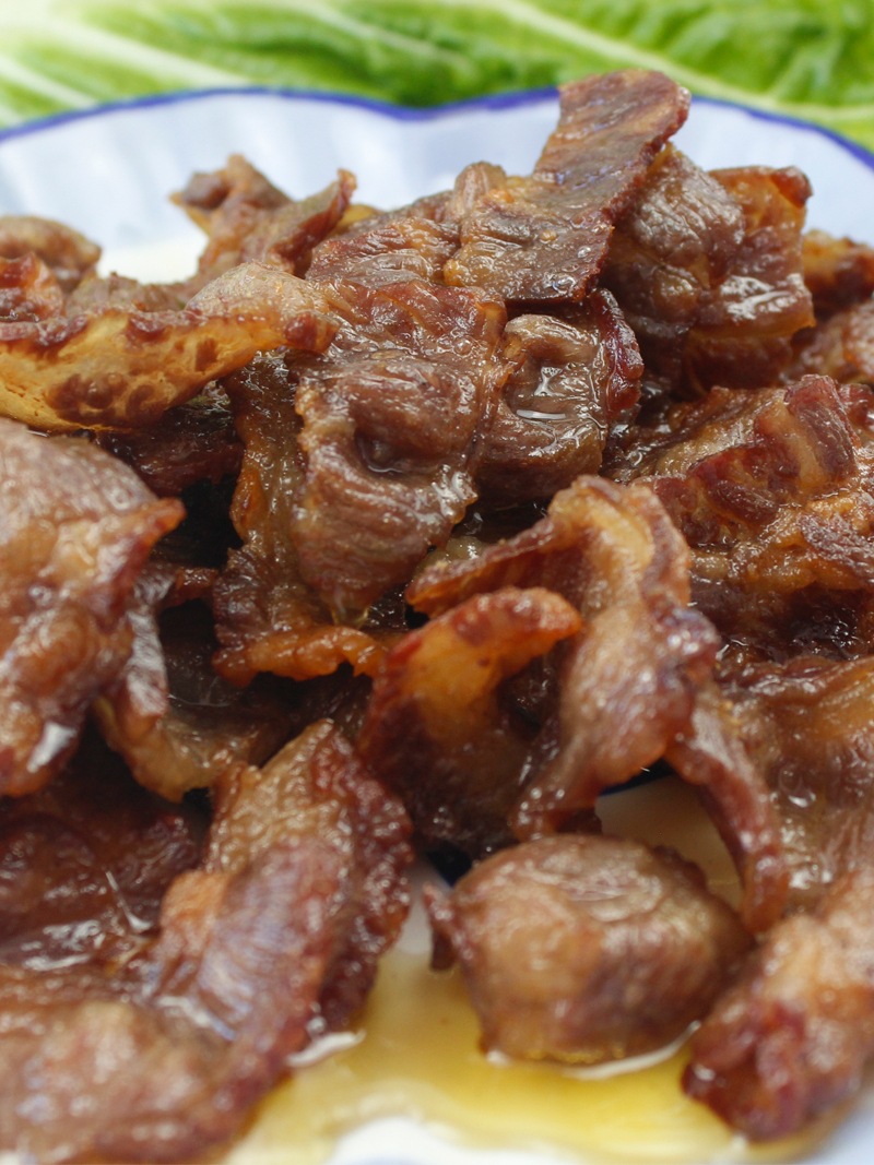 云南雪花牛干巴黄牛肉肥腌制风干500g保山腾冲产肥瘦烤肉腊牛肉