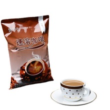 拿铁咖啡咖啡粉1000克大袋装三合一原味奶茶店咖啡机自助原料批发