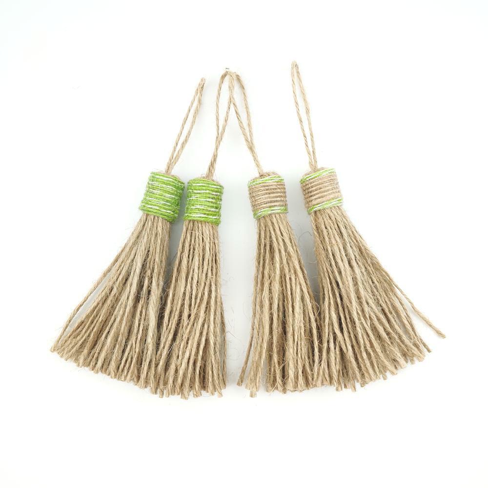 厂家直销麻绳流苏多色花边包头穗 装饰麻绳 diy纯手工编流苏