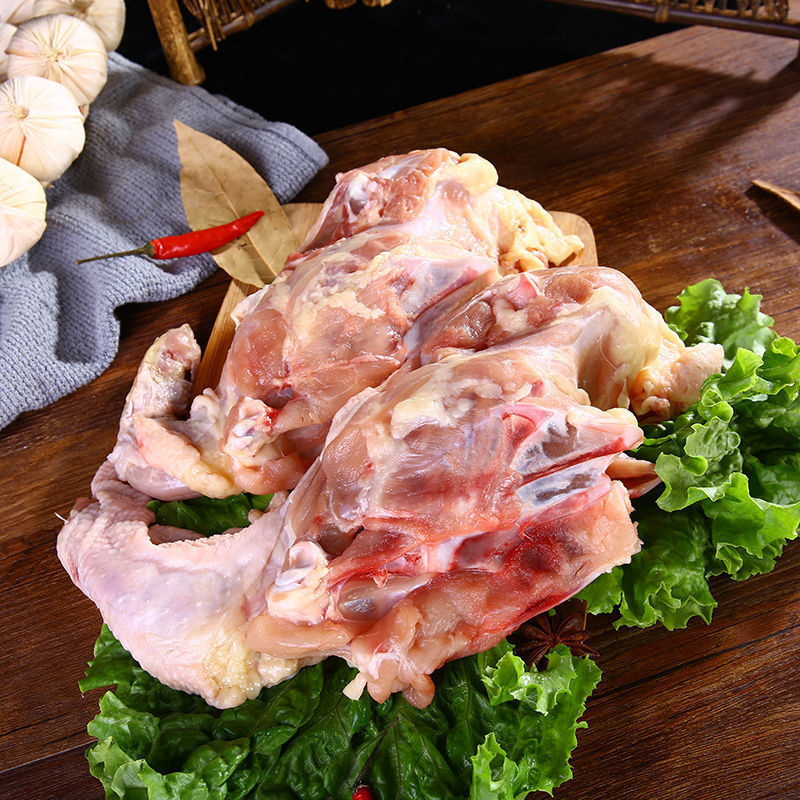 14斤冷冻新鲜鸡架骨  鸡架子生鲜熬汤鸡壳  炸鸡架烧烤鸡骨架14斤