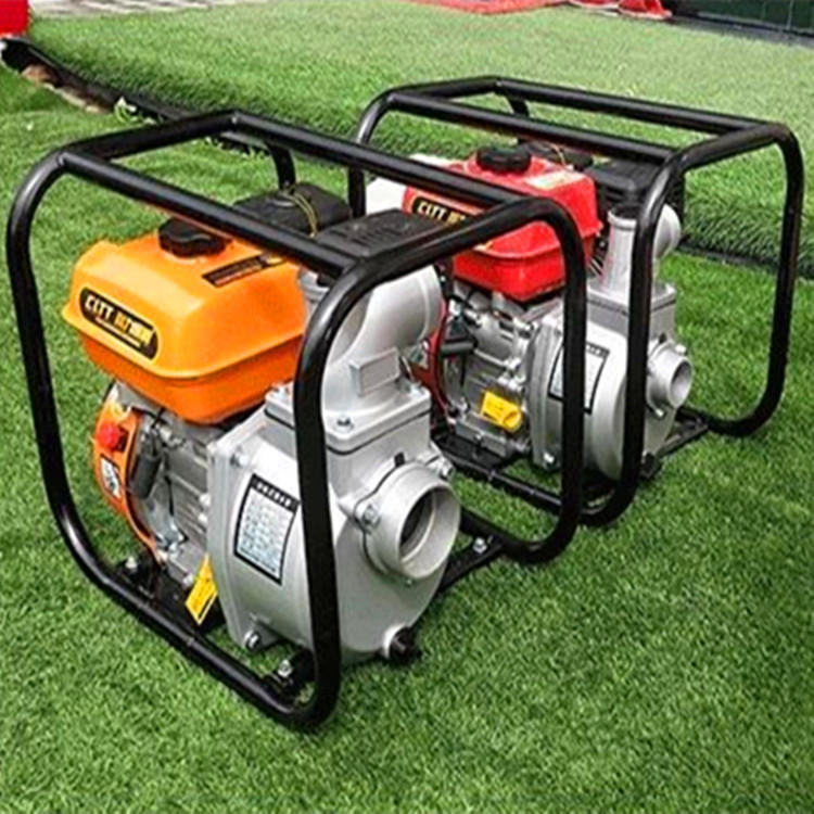 河北邯郸小型柴油抽水泵3寸防汛排涝电启动水泵柴油抽水机-报价