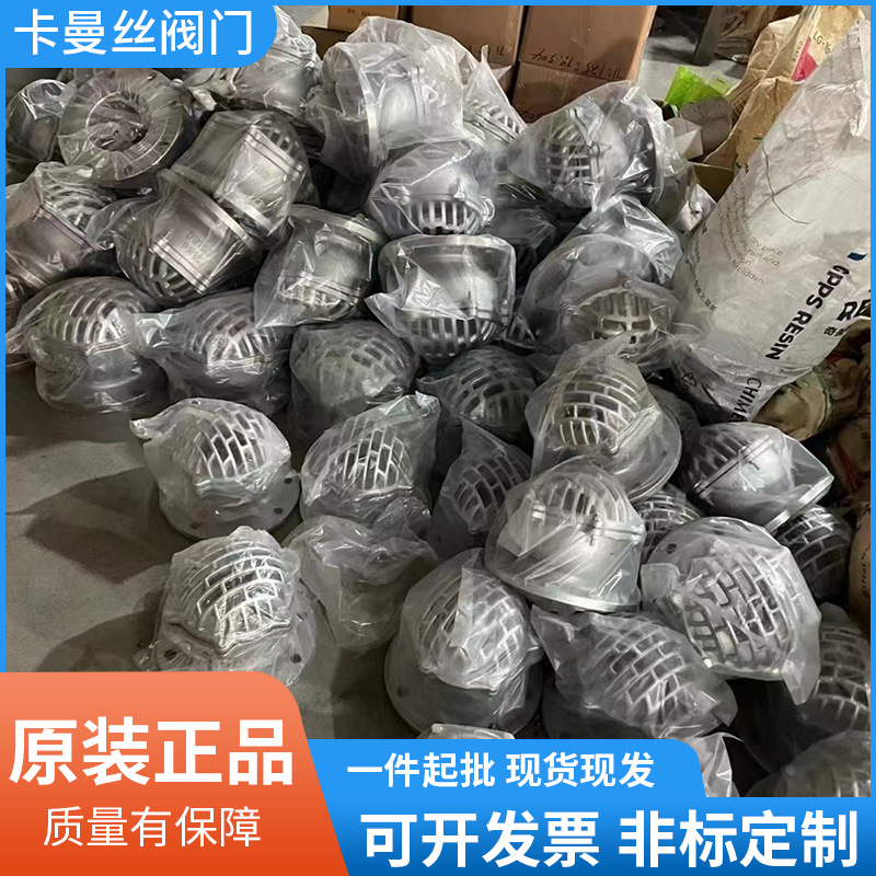 不锈钢法兰底阀 单向阀铸铁水泵吸水底阀内螺纹止回阀