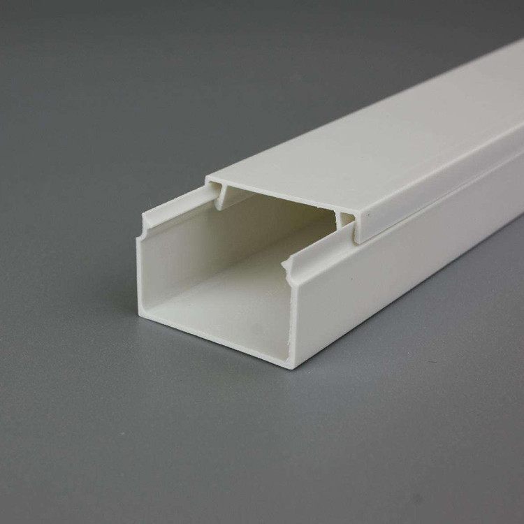 12*7极小pvc塑料隐形网络线槽 外盖式阻燃布线槽网线电线光纤线槽