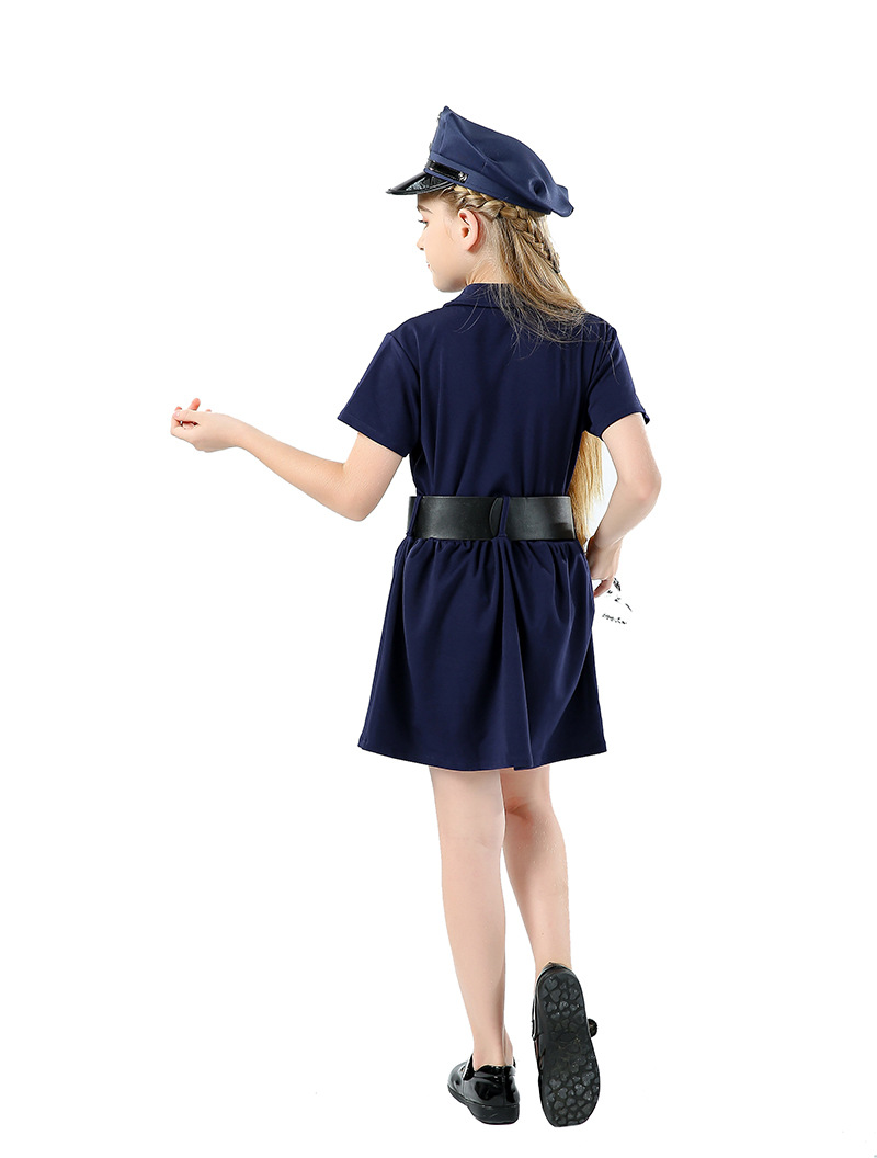 万圣节 男女童 六一舞台演出服装帅气团体训练套装装扮服