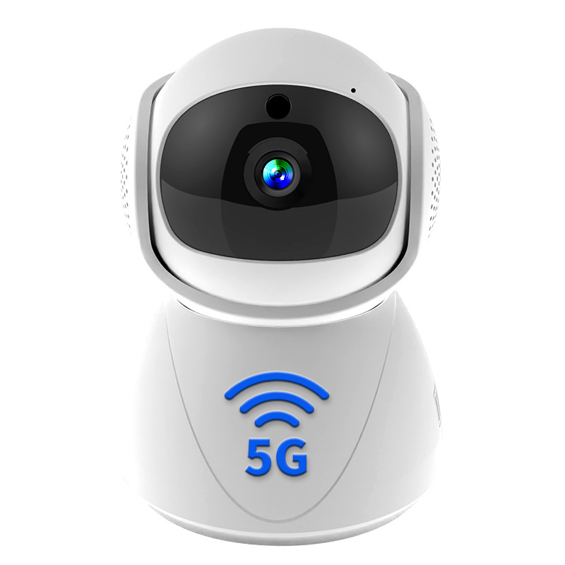 5g双频wifi摄像头ai高清智能wifi摄像机手机远程监控可配续航电源
