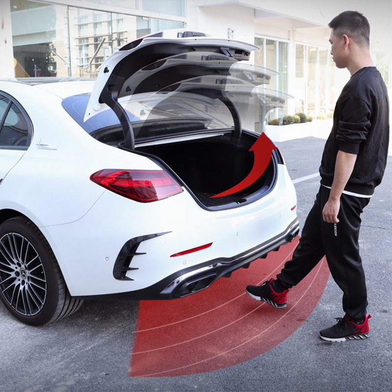 奔驰新c级/glc/e级/c260l/e300l/c200自动尾门后备箱电吸门一脚踢